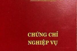 Chứng chỉ nghiệp vụ báo chỉ