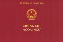 Chứng chỉ ngoại ngữ